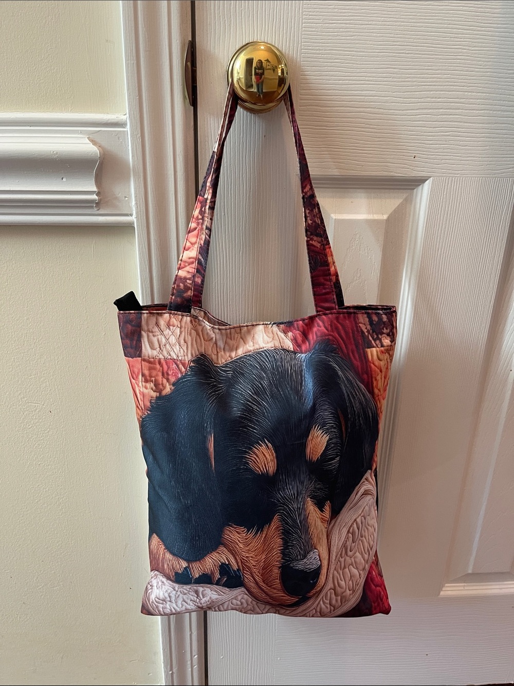 Dachshund tote bag